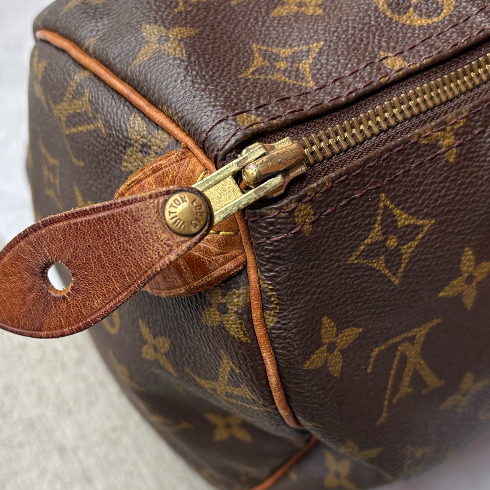 Louis Vuitton Speedy 30 Monogram Bag 2000 Authentic Vintage - Picture 12 of 17